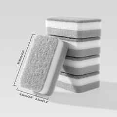 Double Sided Cleaning Sponges - Quick Cleaning Kitchen Tableware Brush
