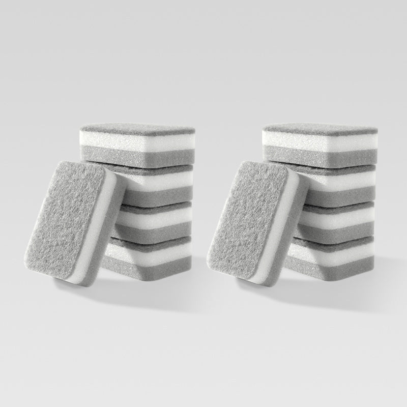 Double Sided Cleaning Sponges - Quick Cleaning Kitchen Tableware Brush