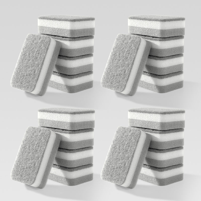 Double Sided Cleaning Sponges - Quick Cleaning Kitchen Tableware Brush