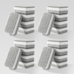 Double Sided Cleaning Sponges - Quick Cleaning Kitchen Tableware Brush