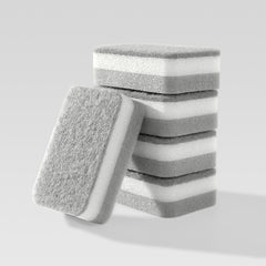 Double Sided Cleaning Sponges - Quick Cleaning Kitchen Tableware Brush