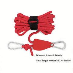 Adjustable Reflective Nylon Wind Rope for Secure Tent in Any Weather
