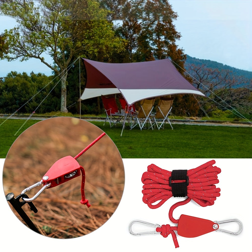 Adjustable Reflective Nylon Wind Rope for Secure Tent in Any Weather