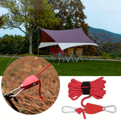 Adjustable Reflective Nylon Wind Rope for Secure Tent in Any Weather