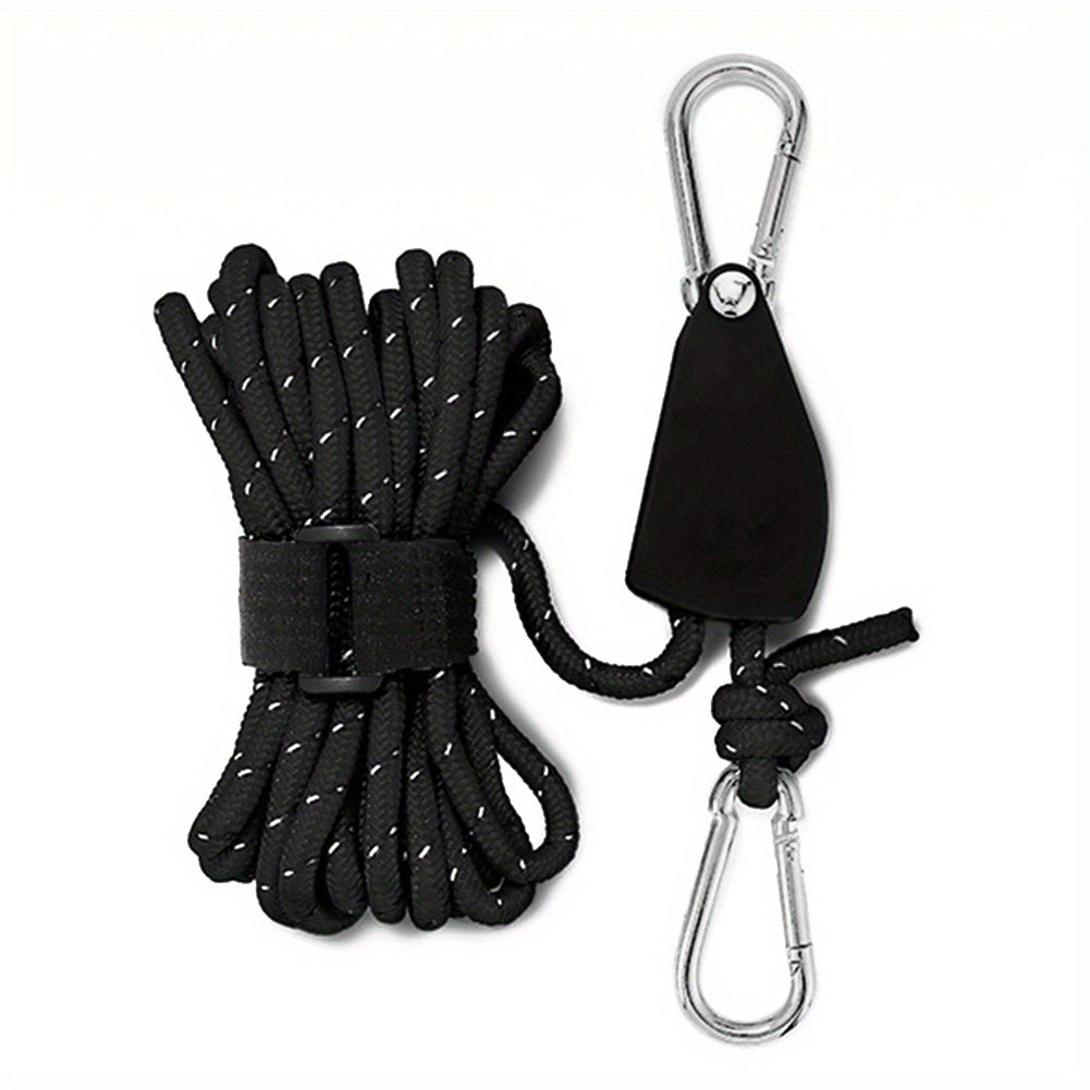 Adjustable Reflective Nylon Wind Rope for Secure Tent in Any Weather