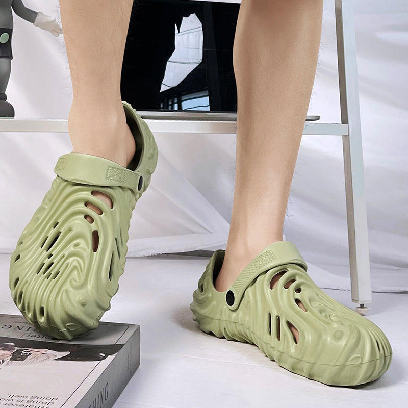 Men's Casual Clogs Soft Sole Garden Shoes Lightweight Sandals