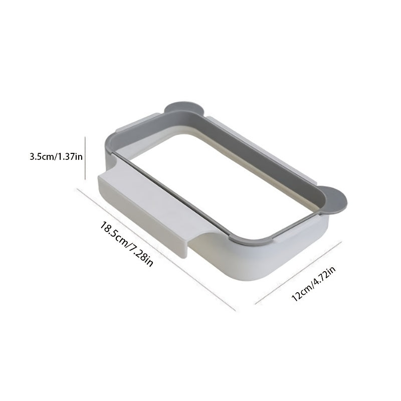 Portable Kitchen Garbage Bag Holder Waste Bin Organizer