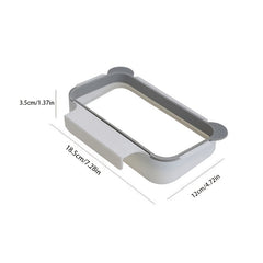 Portable Kitchen Garbage Bag Holder Waste Bin Organizer
