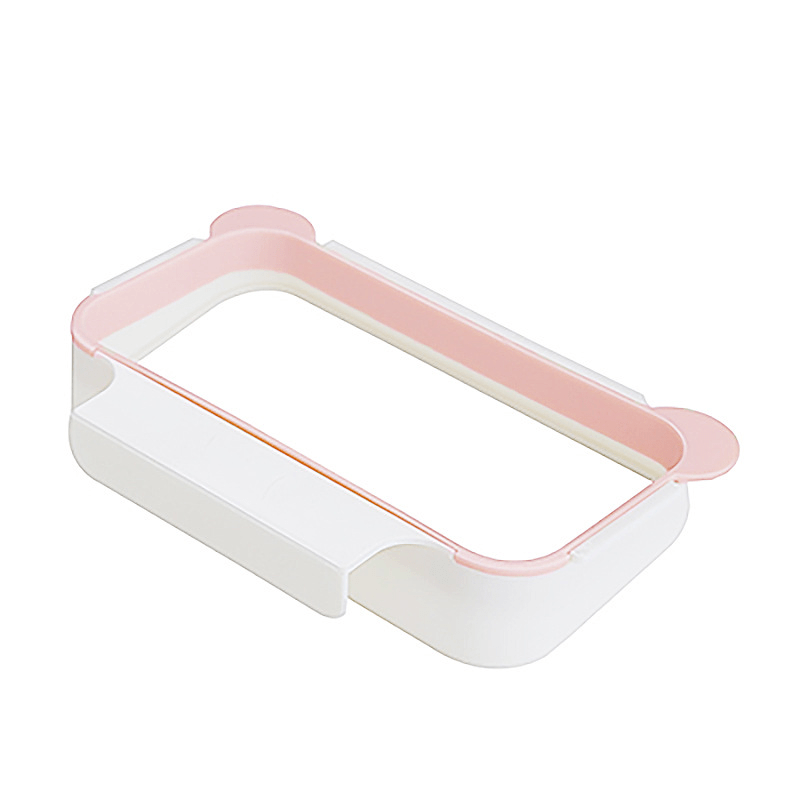 Portable Kitchen Garbage Bag Holder Waste Bin Organizer