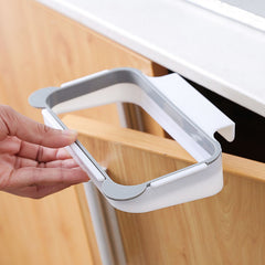 Portable Kitchen Garbage Bag Holder Waste Bin Organizer