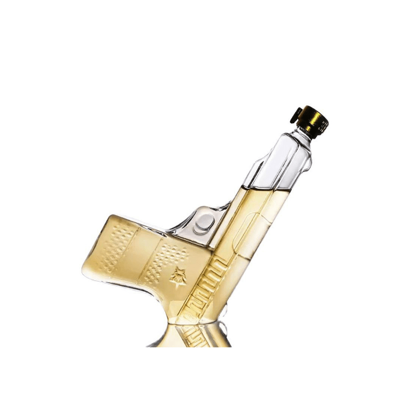 Transparent Wine Decanter and Whiskey Glass Set