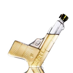 Transparent Wine Decanter and Whiskey Glass Set