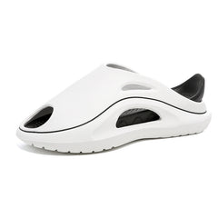 Men's Non Slip Slides Casual Slippers for Indoor Outdoor Beach Shower
