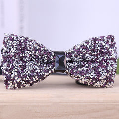 Crystal Rhinestone Bow Tie for Party Banquet Wedding Groom