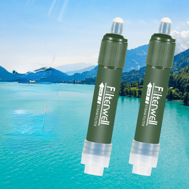 Portable Carbon Fiber Water Filtration for Camping