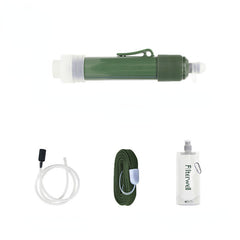 Portable Carbon Fiber Water Filtration for Camping