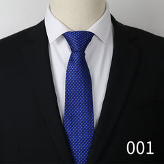 Striped Professional Tie Stylish Formal Business Tie for Men