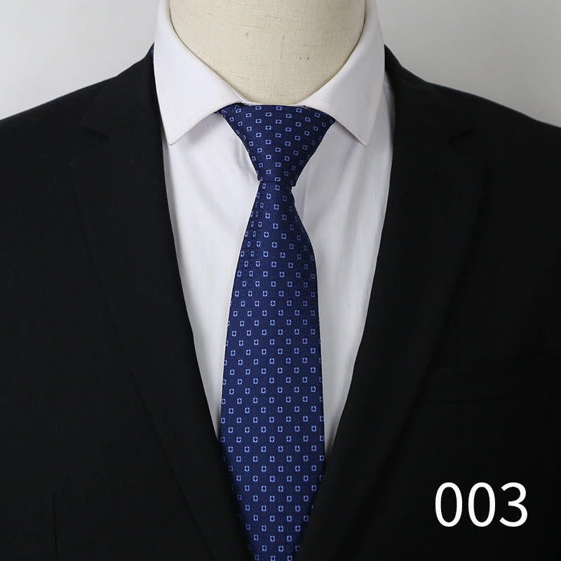 Striped Professional Tie Stylish Formal Business Tie for Men