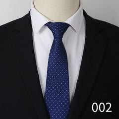 Striped Professional Tie Stylish Formal Business Tie for Men
