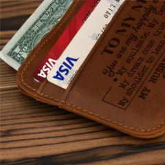 Vintage PU Leather Wallet Coin Purse Card Holder Men