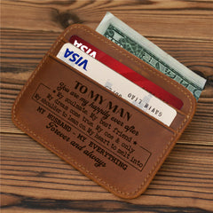 Vintage PU Leather Wallet Coin Purse Card Holder Men