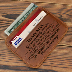 Vintage PU Leather Wallet Coin Purse Card Holder Men