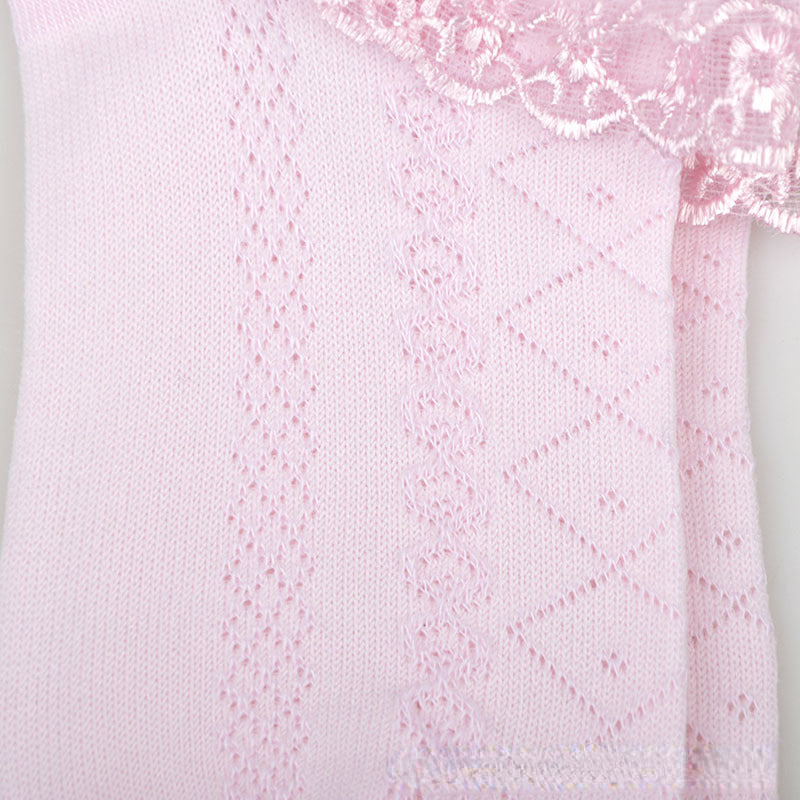 6 Pairs Kids Lace Ruffled Princess Socks for Spring Summer Autumn