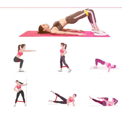 Multifunction Yoga Tension Ring Elastic Resistance Band