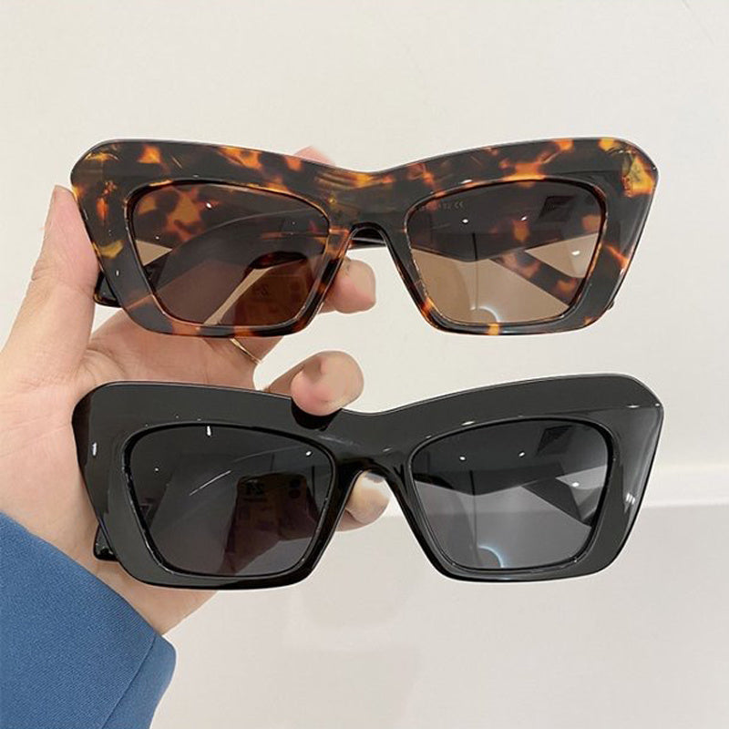 Men's Vintage Kitten Frame Polarized Sunglasses UV400