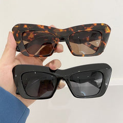 Men's Vintage Kitten Frame Polarized Sunglasses UV400