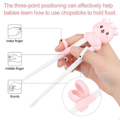 Kids Cartoon Training Chopsticks Set