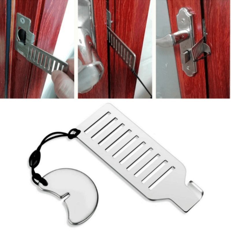 Portable Door Lock for Home or Hotel Security