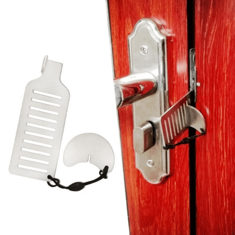 Portable Door Lock for Home or Hotel Security