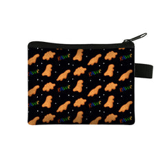 Dino Chicken Nugget Makeup Bag for Women & Girls