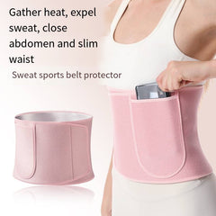 Adjustable Sweat Waist Belt for Core Training Yoga Fitness