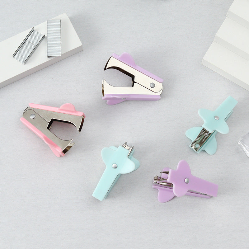 Mini Office Stapler with Nail Extractor