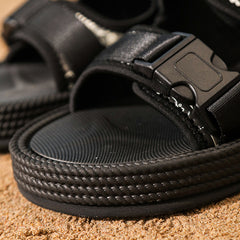 Men's Buckle Sandals Non Slip Open Toe Shoes
