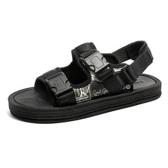 Men's Buckle Sandals Non Slip Open Toe Shoes