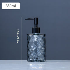 Glass Hand Sanitizer Bottle Soap Dispenser Pump Shower Gel Shampoo Lotion