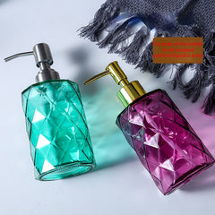 Glass Hand Sanitizer Bottle Soap Dispenser Pump Shower Gel Shampoo Lotion