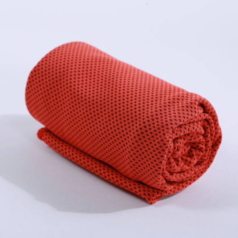 2pcs Cold Feeling Silk Towel, Quick-drying for Fitness Travel Camping Yoga