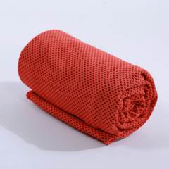2pcs Cold Feeling Silk Towel, Quick-drying for Fitness Travel Camping Yoga