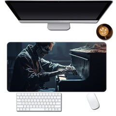 Ghost Pianist Mouse Pad Extended Gaming Desktop Pad