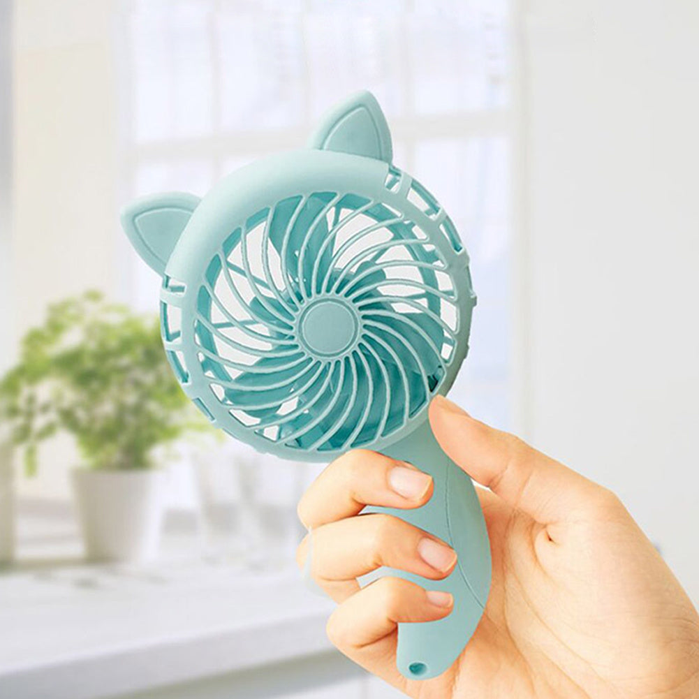Portable Handheld Fan Manual Fan Mini Portable Pocket Fan