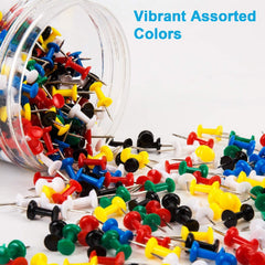 500pc Push Pins Thumb Tacks for Bulletin Board Office Decor