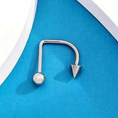 3pcs Hip Hop Lip Stud Piercing Earrings