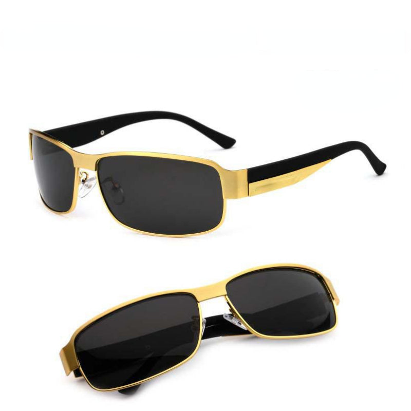 Men's Polarized Square Sunglasses UV Protection