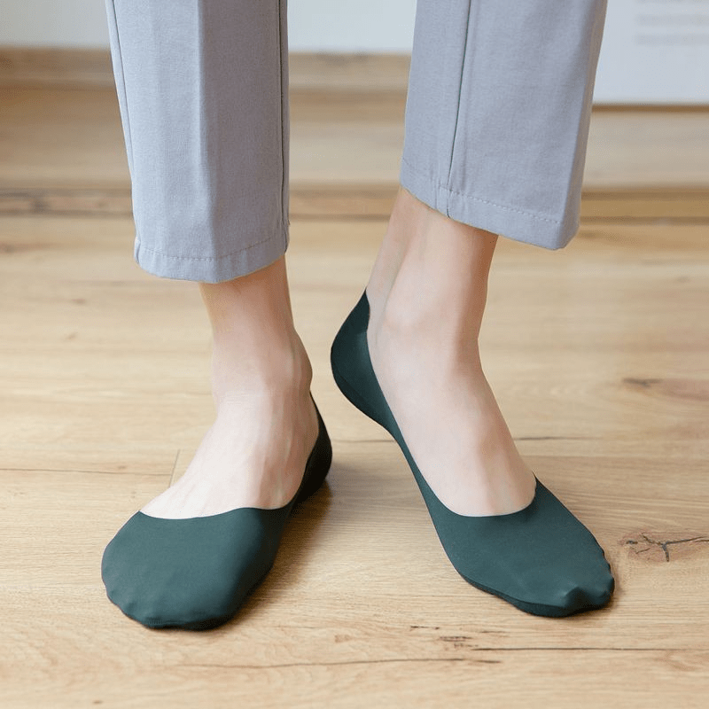 3 Pairs Casual Thin Boat Socks for Men