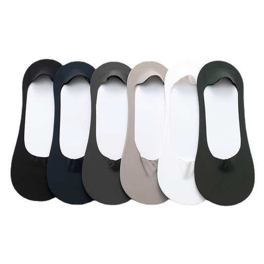 3 Pairs Casual Thin Boat Socks for Men