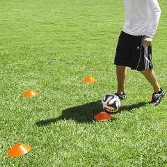 20pcs Agility Training Set - 6 Hurdles & 12 Cones Soccer Football Running